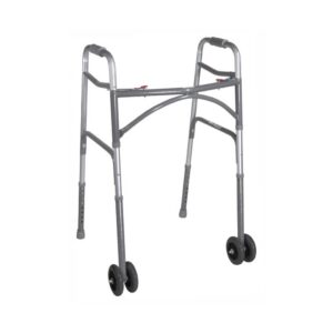 Drive Folding Walker Two Button with 5 Wheels